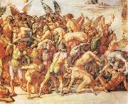 Luca Signorelli The Damned Cast into Hell painting